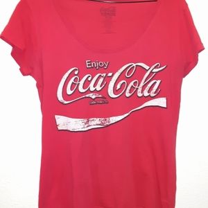 Vintage Ladies Coca-Cola Top
